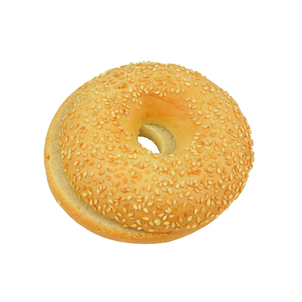 BAGEL AL SESAMO GIÀ TAGLIATO Ø 11 cm 36 x 75g