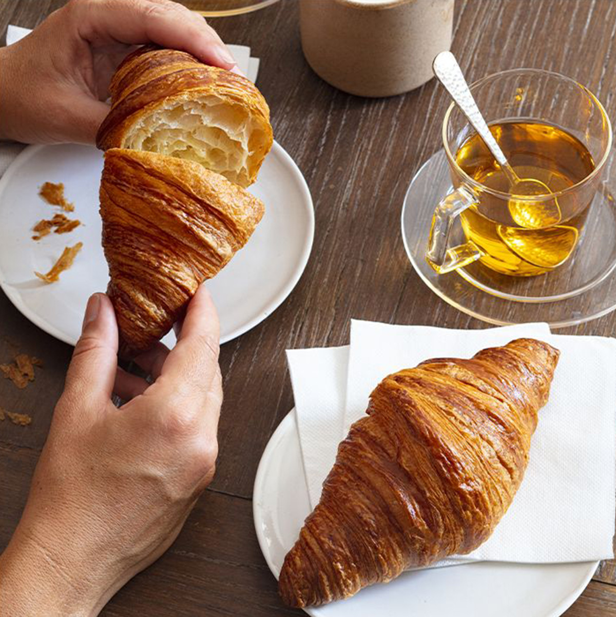 CROISSANT VUOTO LE PASSIONNÉ  BURRO 26% 60 x 70g