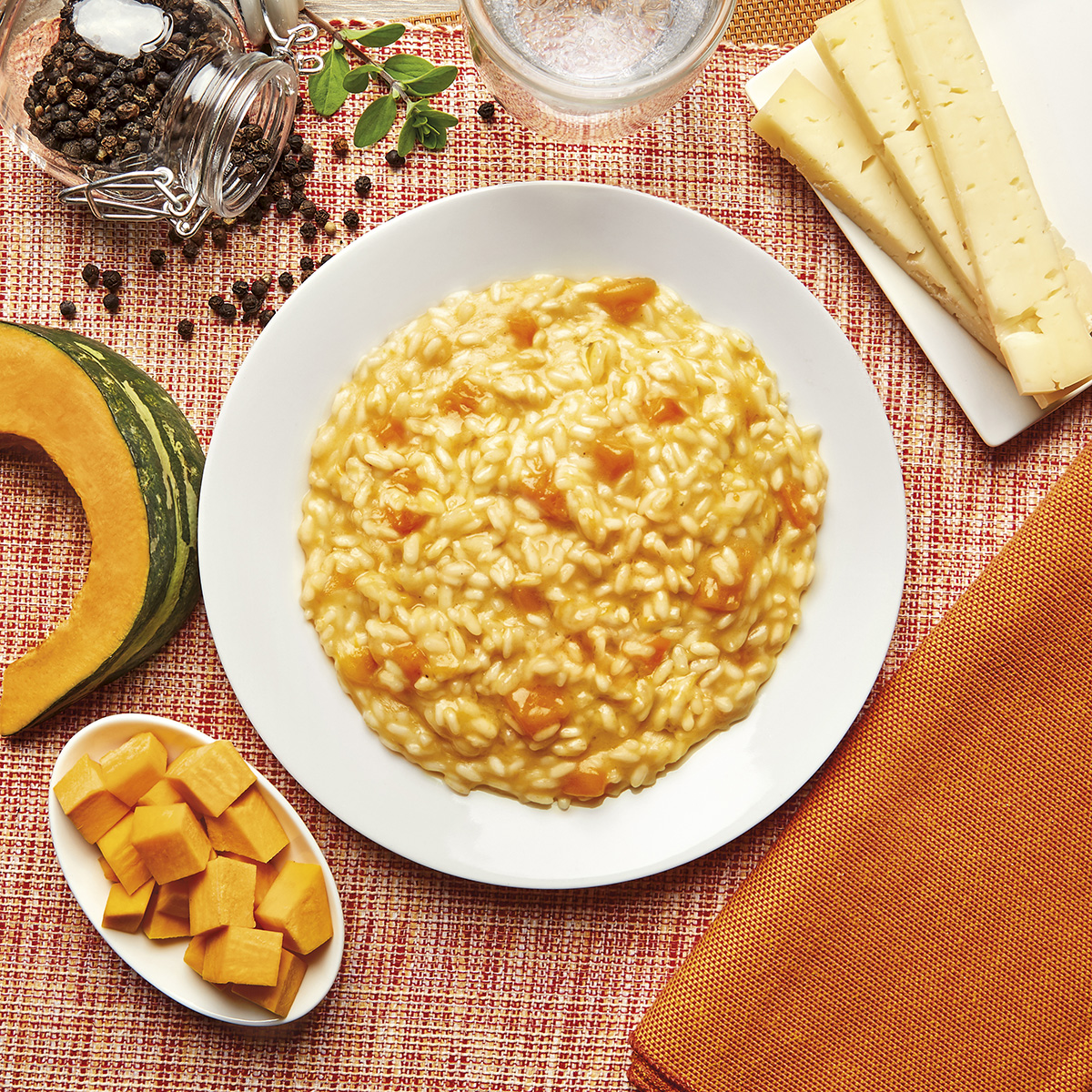 RISOTTO ZUCCA E ASIAGO DOP 6 x 300g