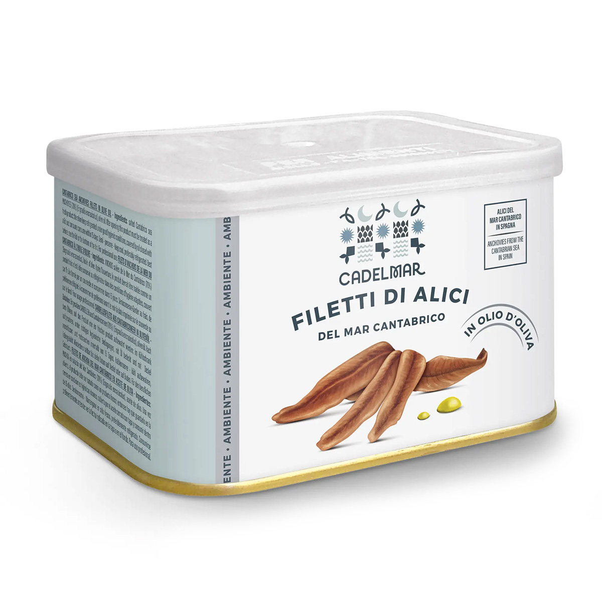 CANTABRICO FILETTI ALICI 1 x 744g