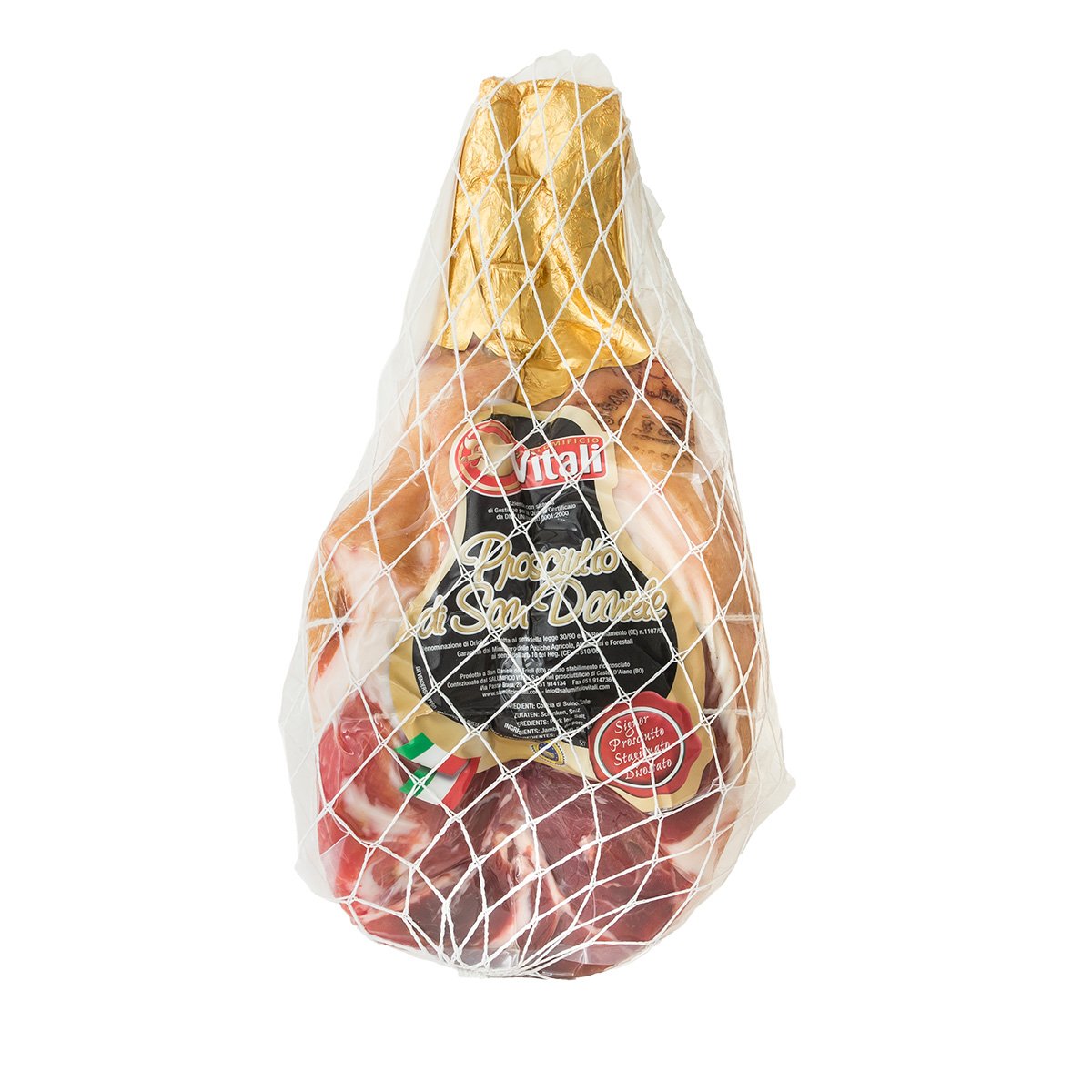 PROSCIUTTO SAN DANIELE s/osso fiore legato 1 x 6,5kg