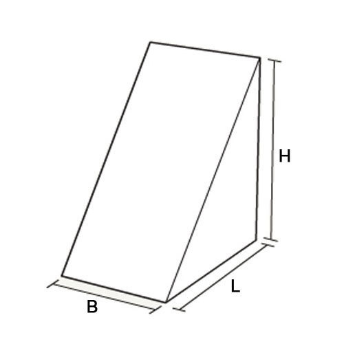 CONTENITORE PER SANDWICH IN PET L 10,0 x B 6,5 x H 10,0 cm - 840pz