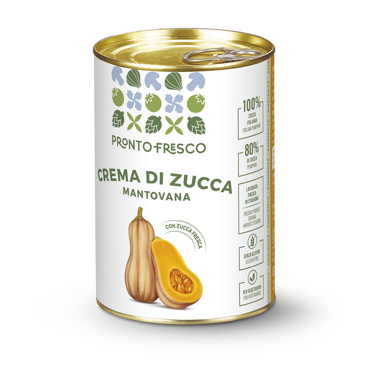 CREMA ZUCCA MANTOVANA 1 x 420g