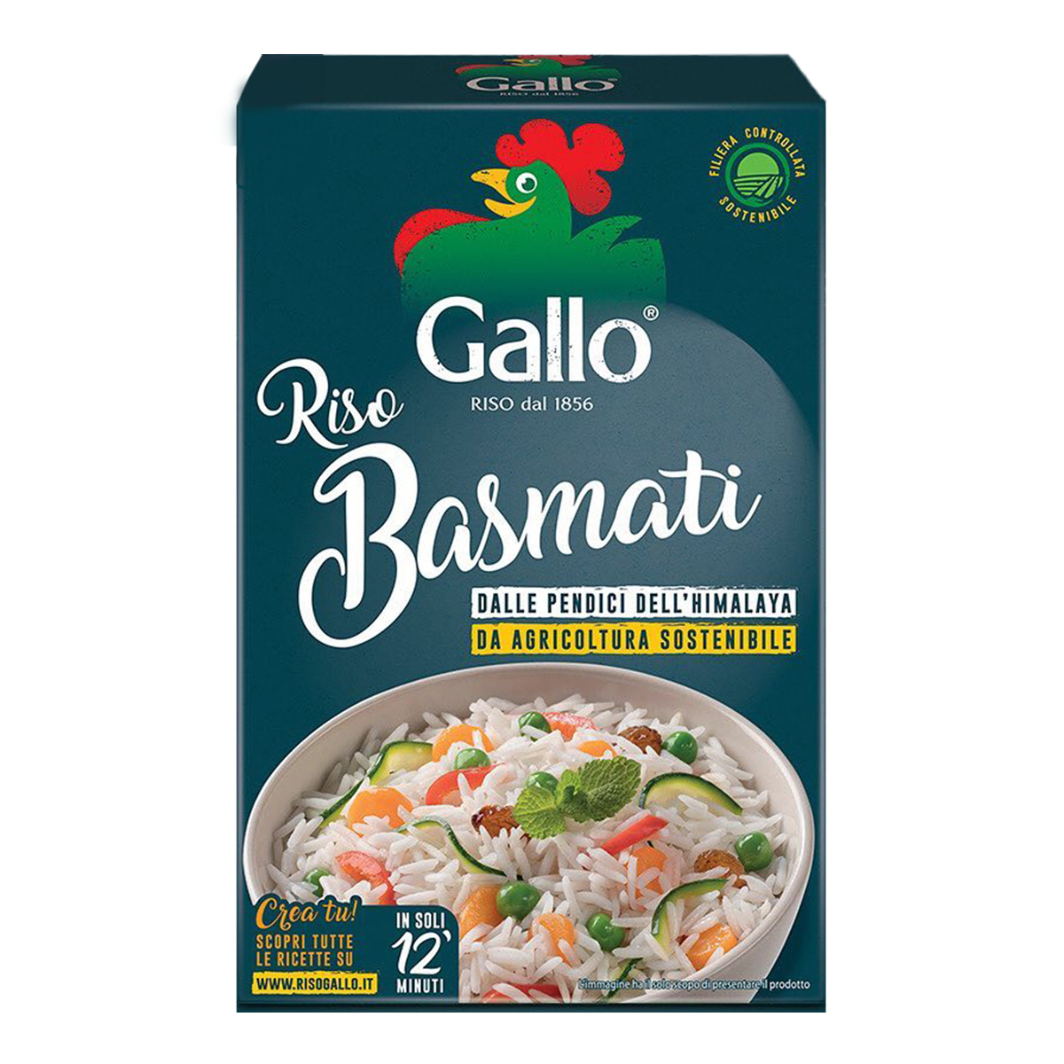 BASMATI BASE 2 MINUTI 6 x 700g 