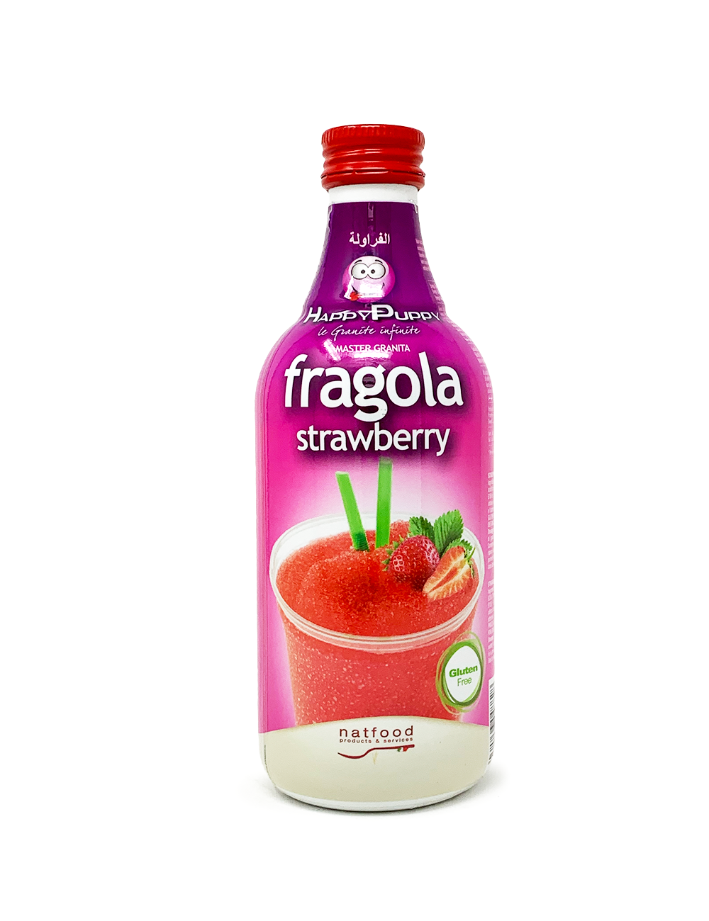 FRAGOLA GRANITA HAPPY PUPPY 1 x 500ml