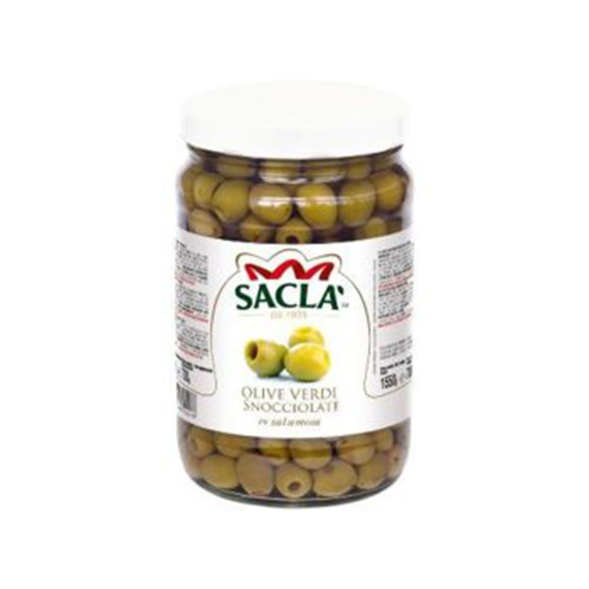 OLIVE SNOCCIOLATE VERDI 1 x 1,7l