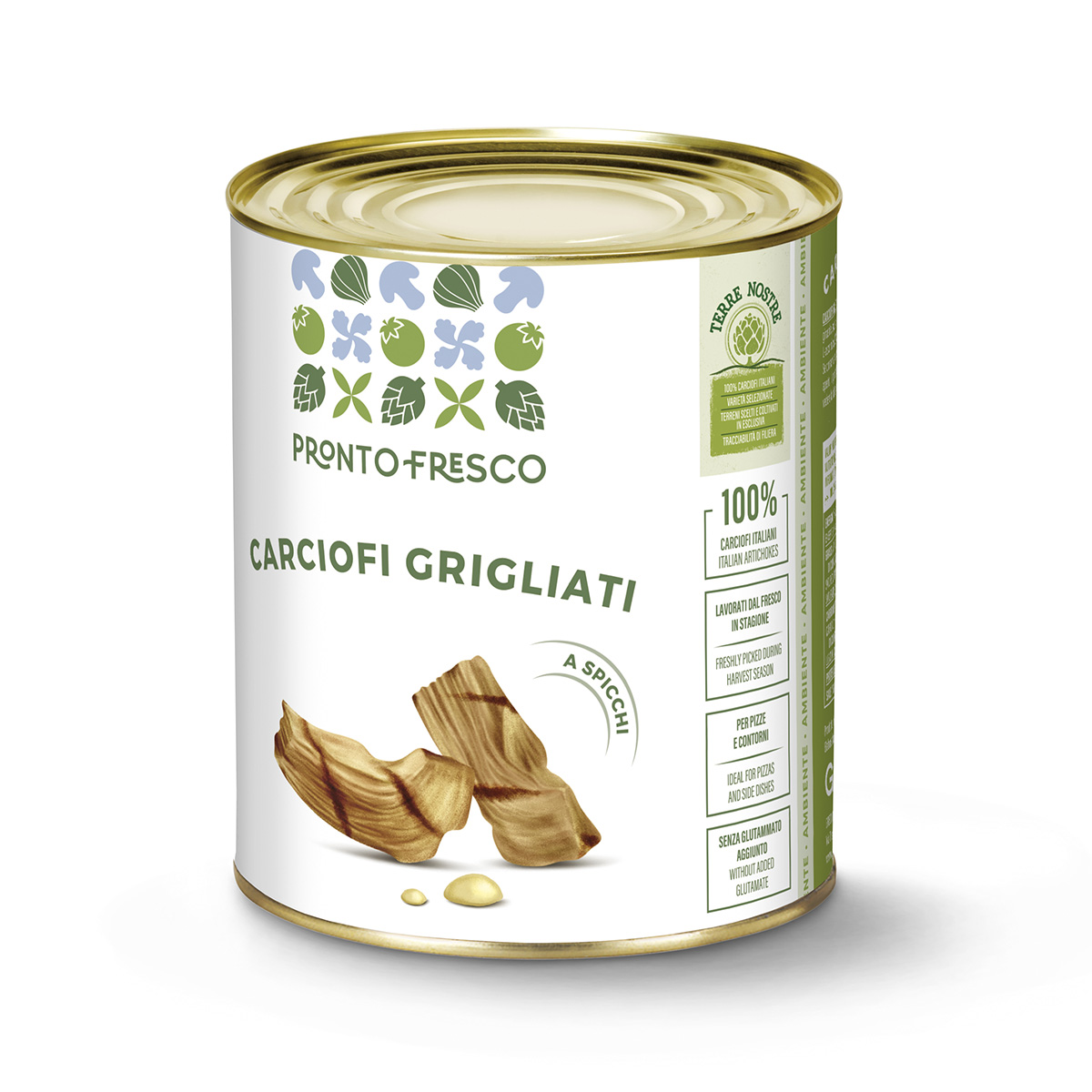 CARCIOFI GRIGLIATI 1 x 800g