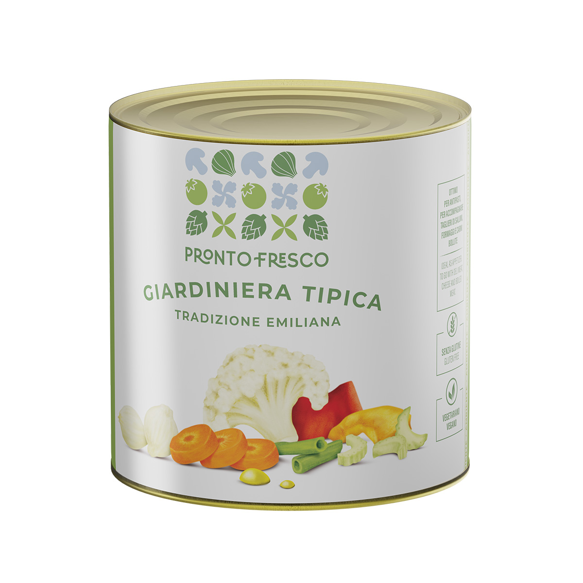 GIARDINIERA TIPICA TRAD. EMILIANA 1 x 2,5kg