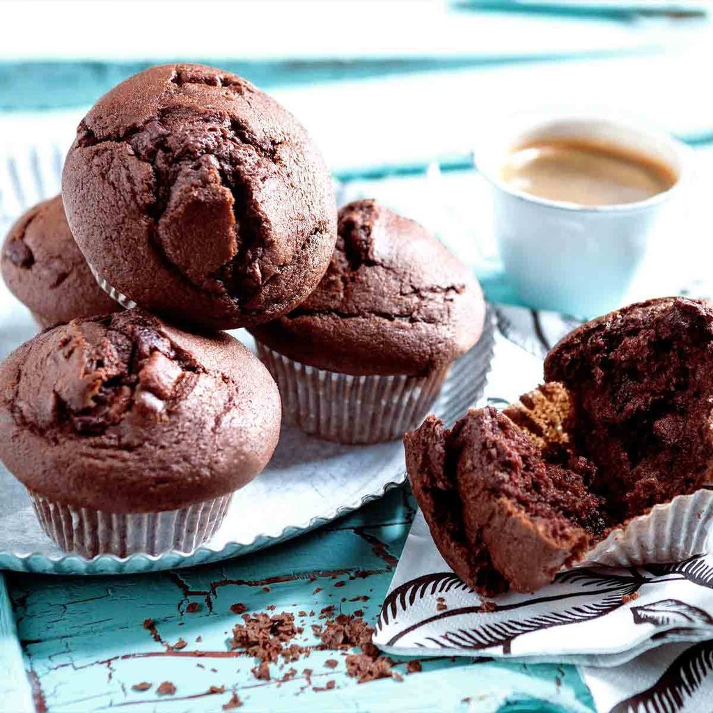 MUFFIN AL DOPPIO CIOCCOLATO 36 x 82g