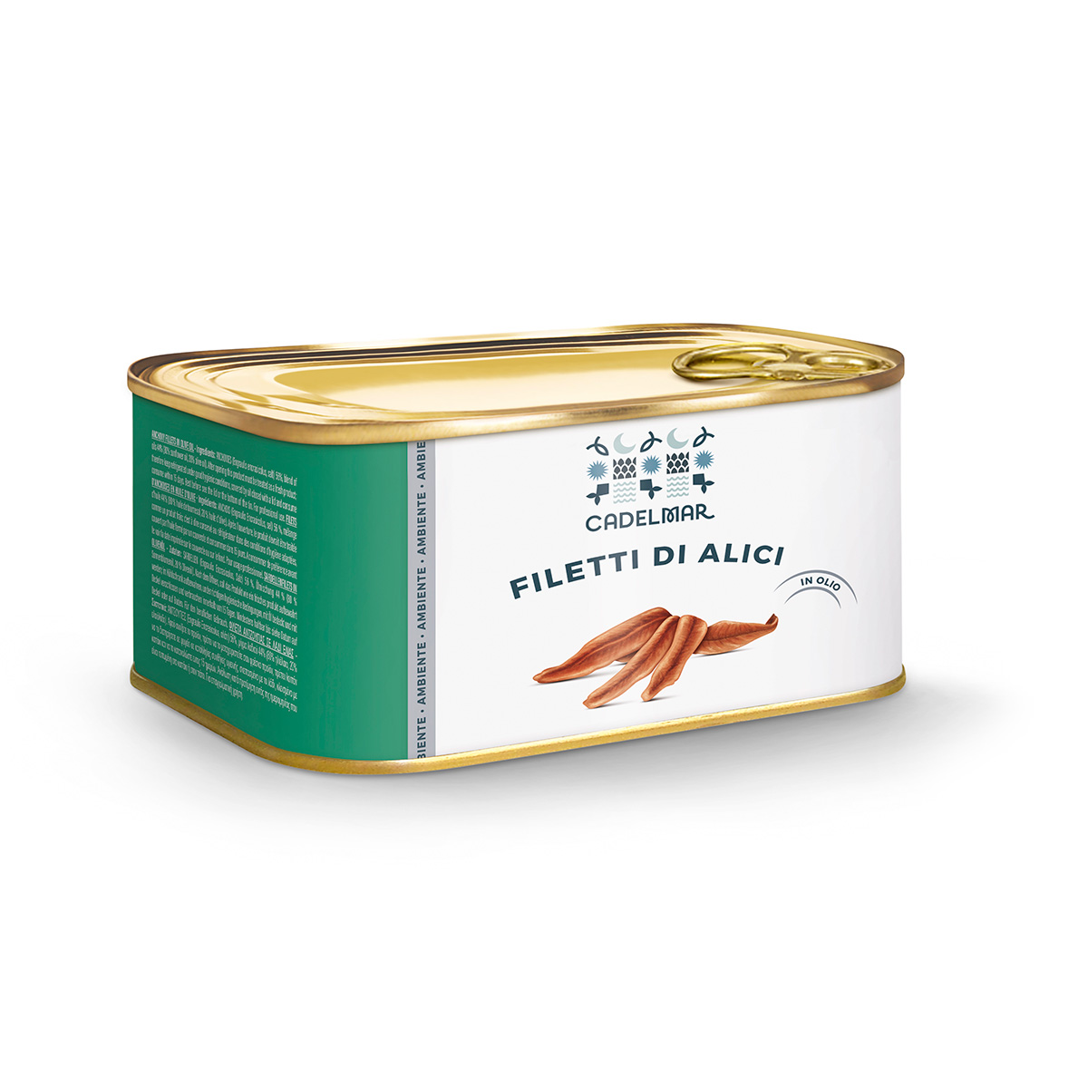 FILETTI DI ALICI IN OLIO MIX 1 x 720g